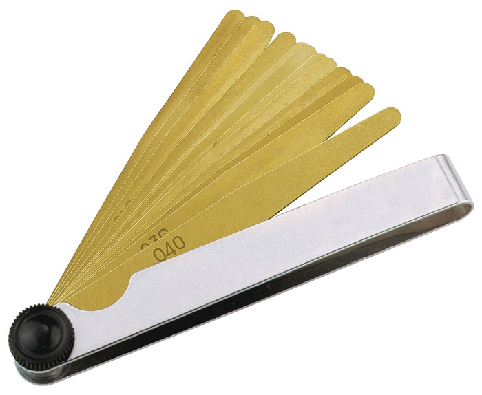 [2000851420] TECWERK Fühlerlehre (Stahl, 0,05-0,5 mm, 8 St.)
