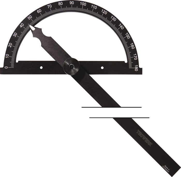 [2000858565] TECWERK Winkelmesser (200 mm, 150 mm)