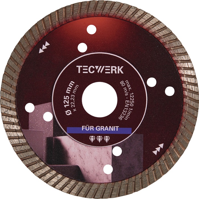 TECWERK Diamanttrennscheibe GRANIT PRO