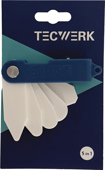 TECWERK Silikonspachtel 5 in 1
