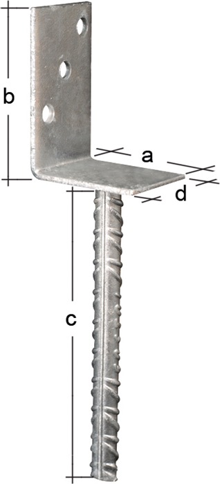 GAH L-Pfostenträger ETA-10/0210