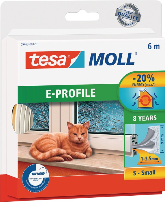 [3000265162] TESA Fenster-/Türmoll tesamoll® 5463 (weiß)