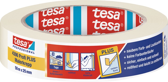 TESA Malerkreppband 4306 Profi PLUS
