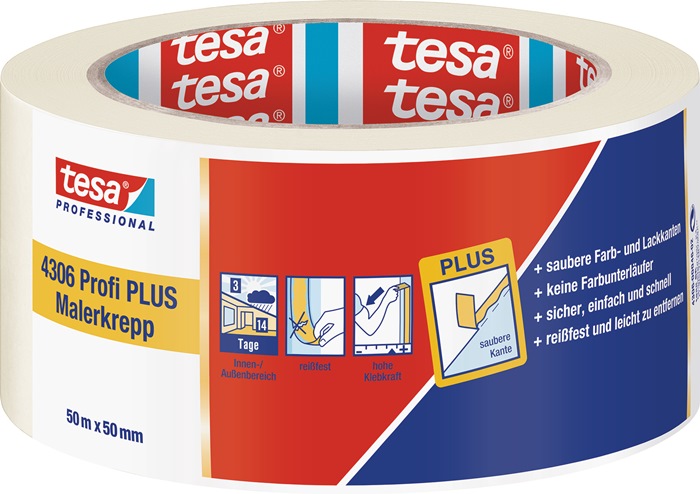 TESA Malerkreppband 4306 Profi PLUS