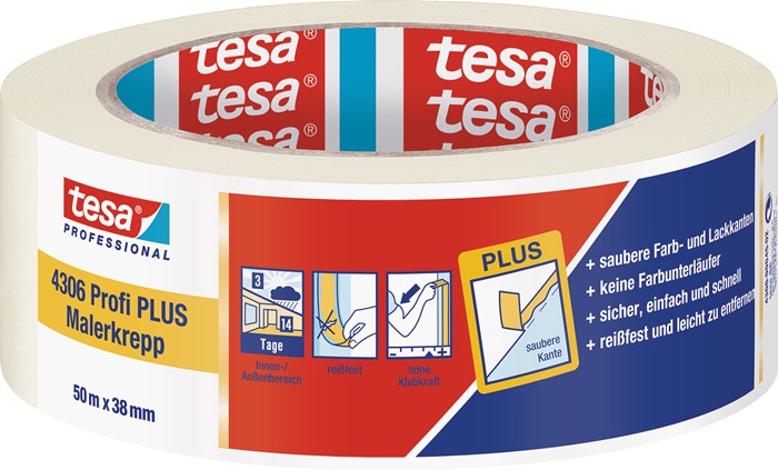 TESA Malerkreppband 4306 Profi PLUS