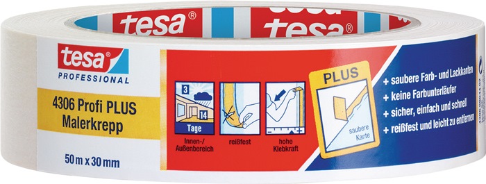 TESA Malerkreppband 4306 Profi PLUS