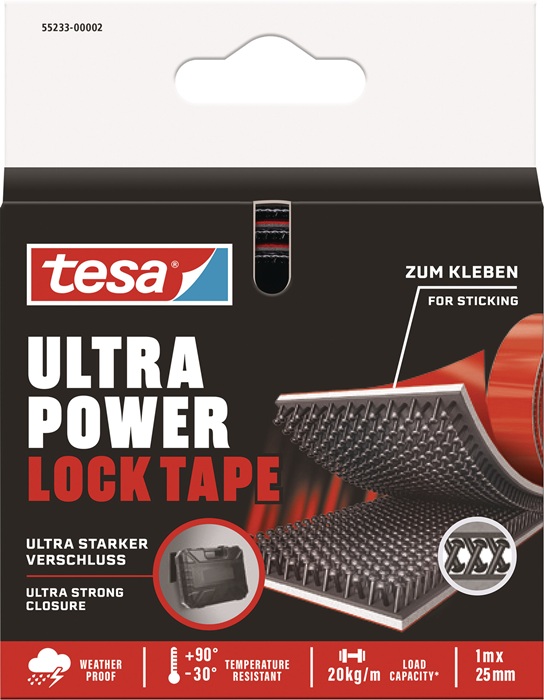 TESA Klettband Ultra Power Lock Tape 55233