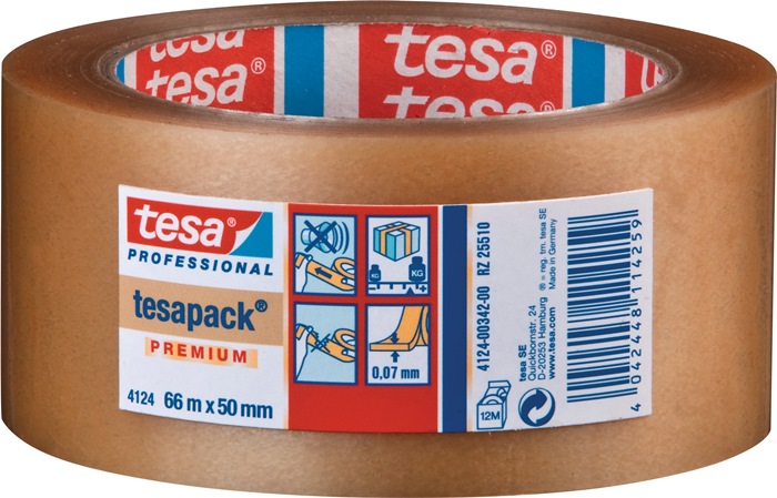 TESA Verpackungsklebeband PVC tesapack® 4124