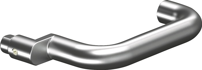 OGRO Profiltürdrückerlochteil OGRO 8100A AL