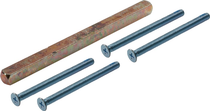 OGRO Befestigungs-Set Stift 114- 8x8 mm + Schr. M5 x 65