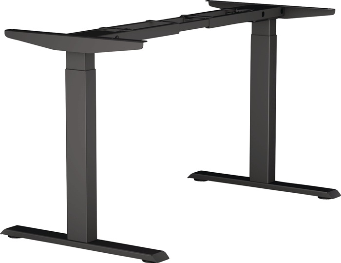 BMB Steh-Sitz Tischgestell E-MORE 2M2S silber RAL 9006