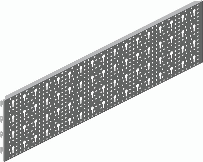 ALFER ALUMINIUM Stahl-Lochplatte