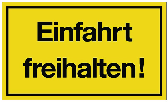 Hinweiszeichen