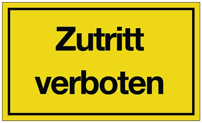 Hinweiszeichen