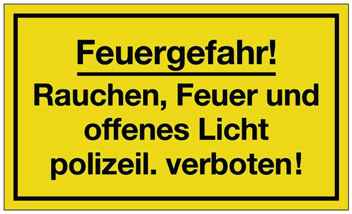 Hinweiszeichen