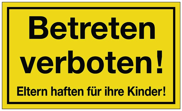 Hinweiszeichen