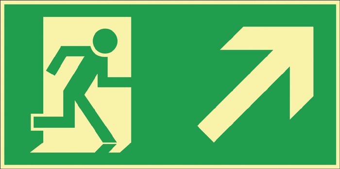 Rettungszeichen BGV A8