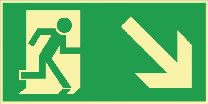 Rettungszeichen BGV A8