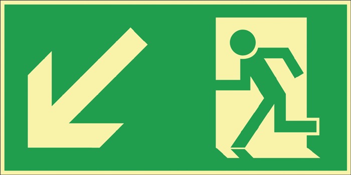Rettungszeichen BGV A8