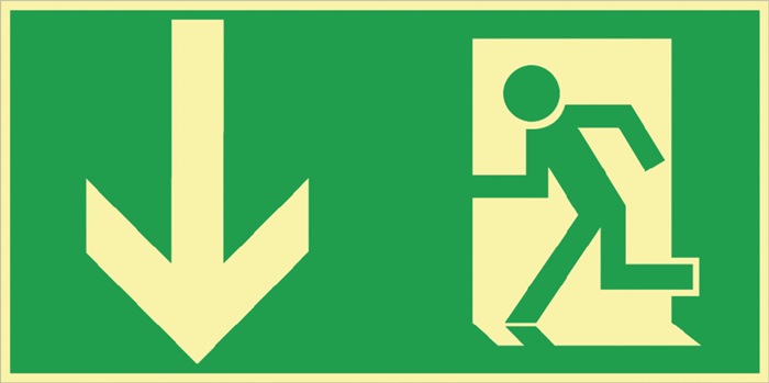 Rettungszeichen BGV A8