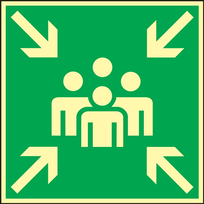 Rettungszeichen BGV A8