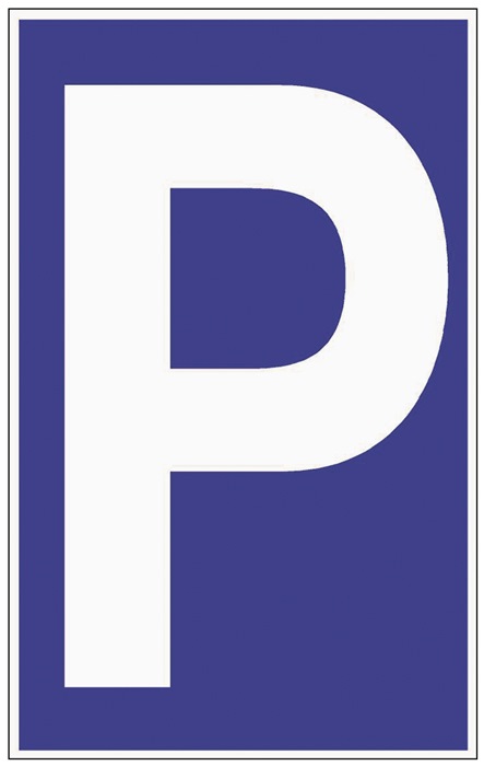 Parkplatzbeschilderung