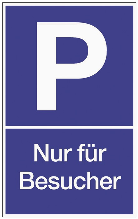 Parkplatzbeschilderung