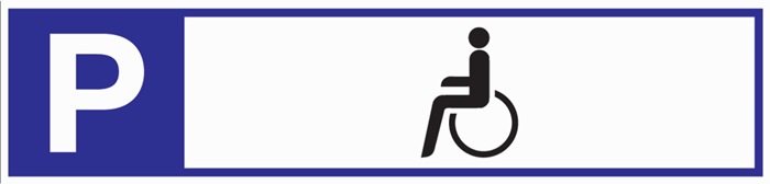 Parkplatzbeschilderung