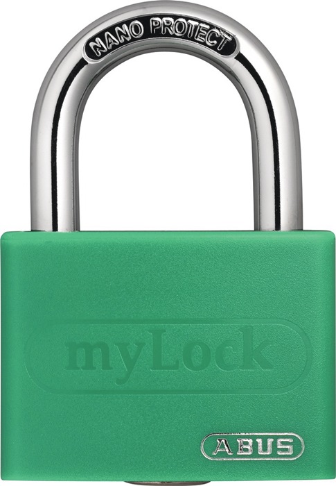 ABUS Zylindervorhangschloss T65AL/40 blau gl.