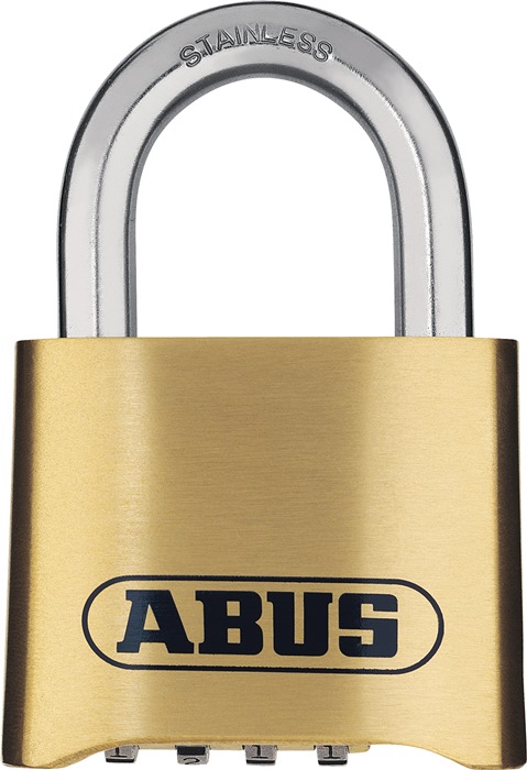 [3000280265] ABUS Zahlenvorhangschloss 180IB/50 HB63 B/SB (180IB/50 B/SB, 77 mm, 26 mm)