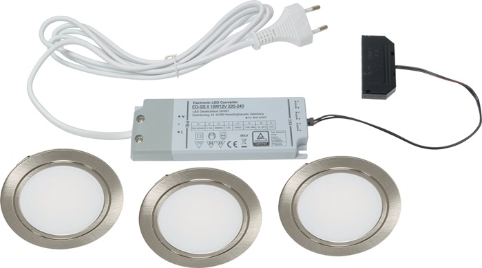 L&S Einbauleuchten-Set Chip 58