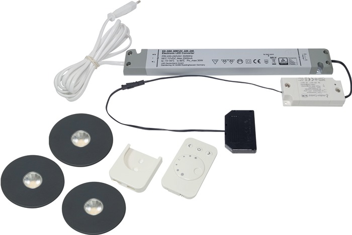 L&S Einbauleuchten-Set Superlight emotion