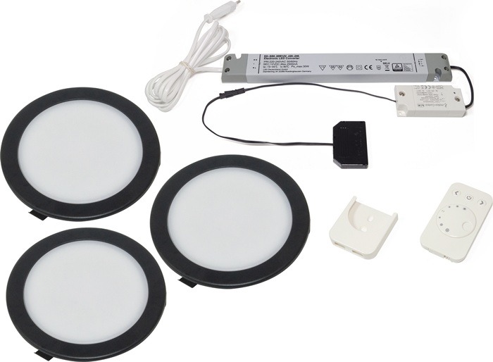 L&S Einbauleuchten-Set Moonlight emotion