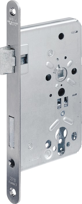 [B-05150-61-L-8] BKS Objekt-Einsteckschloss 0515 (DIN links, 60 mm, Edelstahl, 20 mm, abgerundet)