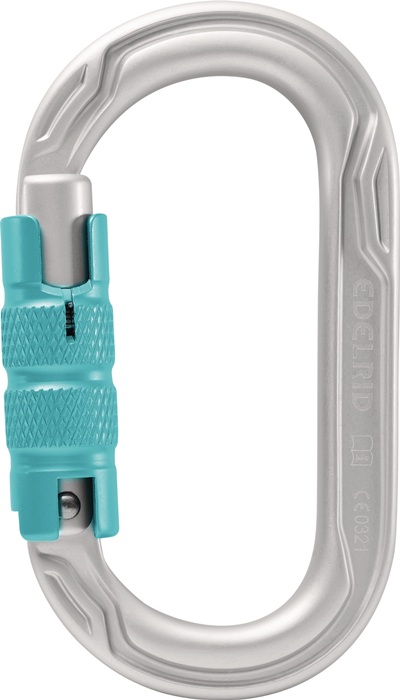 EDELRID Karabiner Oval Power 2500 Triple icemint
