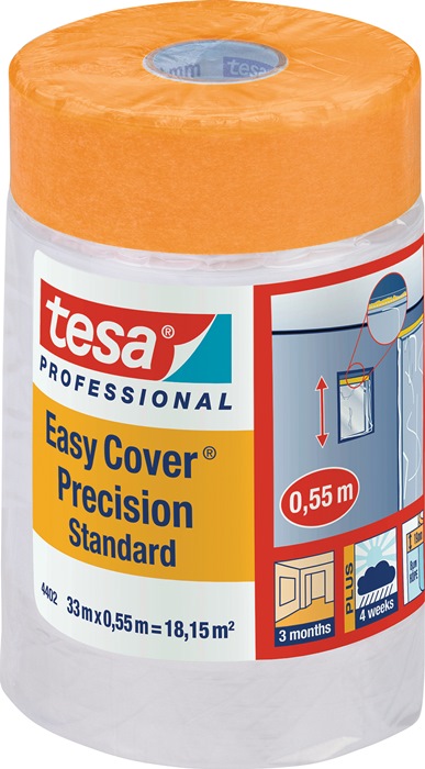 [4000309060] TESA Folienband Easy Cover® 4402 Präzision Standard (33 m, 550 mm)