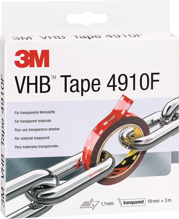 [4000310007] 3M Montageband VHB Tape 4910F (3 m)