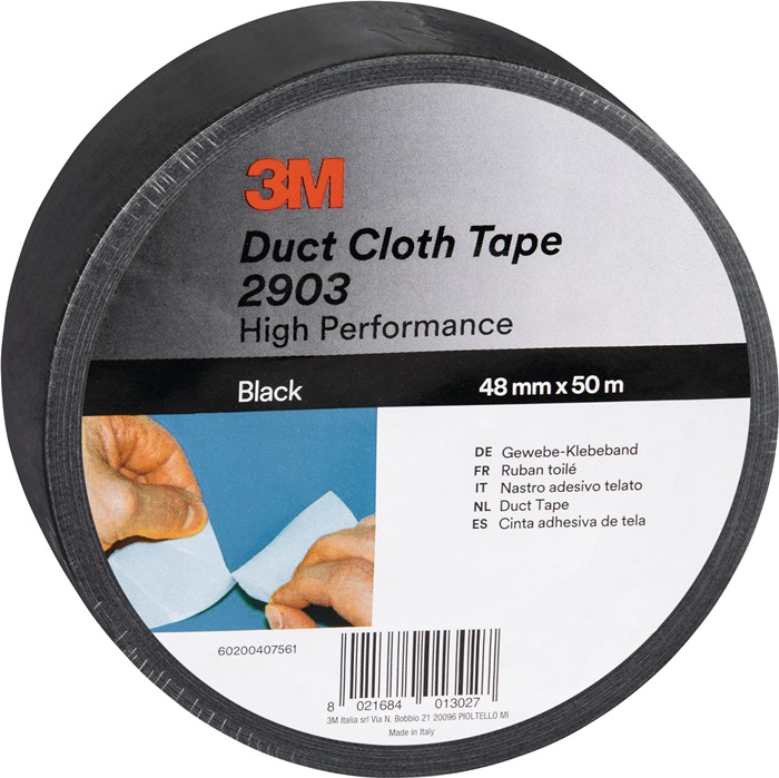 [4000310028] 3M Gewebeband Scotch® 2903 (schwarz)