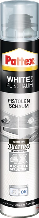 PATTEX 1K-Pistolenschaum White Line