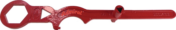 [4000350242] ADMIRAL Überflurhydrantenschlüssel Admi®Key Typ A (60 cm, B)
