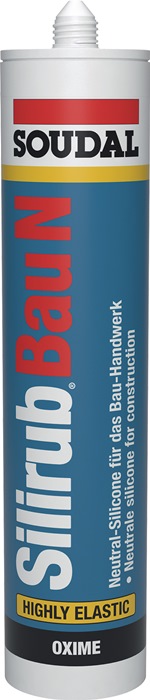 SOUDAL Silikondichtstoff Silirub Bau N