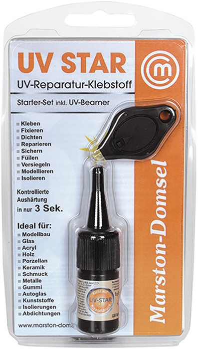 MARSTON UV-Reparatur-Klebstoff MD UV-Star