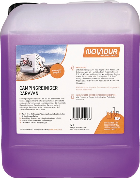 NOVADUR Campingreiniger Caravan