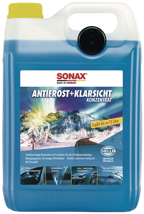 SONAX Scheibenreiniger AntiFrost+KlarSicht Konzentrat Citrus
