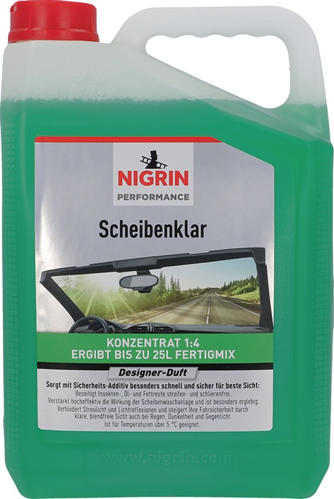 NIGRIN Scheibenreiniger Performance Scheibenklar