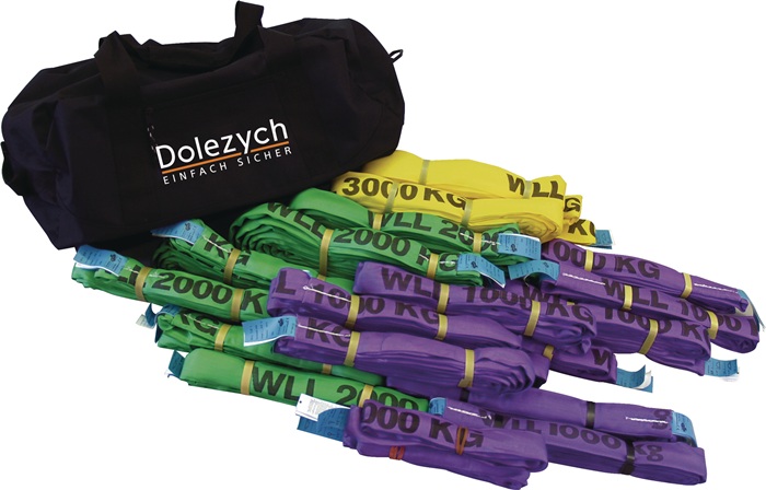 DOLEZYCH Rundschlingen-Set DIN EN 1492-2