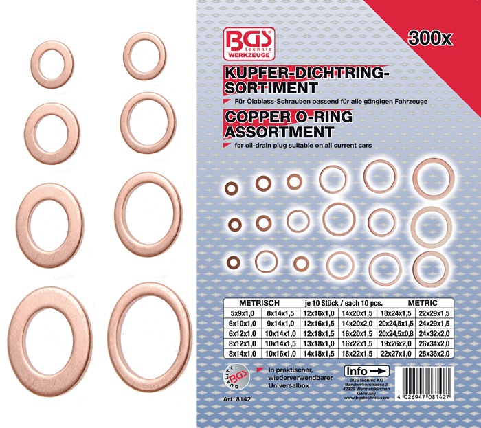 BGS Dichtringsortiment