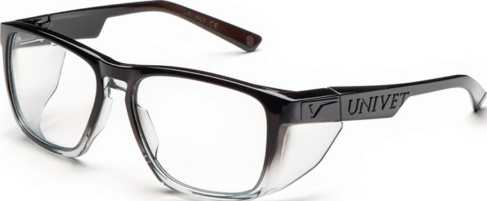 [4000370140] UNIVET Schutzbrille Diamond/After Dark (Scheibe klar +1, 2C-1.2 U 1 FT CE +1.00)