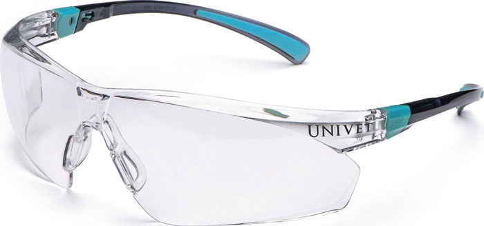 [506U031300] UNIVET Schutzbrille 506 UP (Bügel schwarz/blau)
