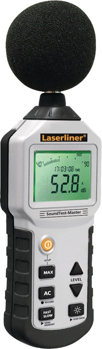 LASERLINER Geräuschpegel-Messgerät SoundTest Master